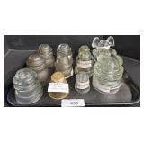 Lot Of Railroad Insulators.;