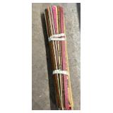 Large Lot Of Yardsticks.