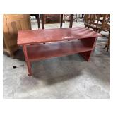 Primitive Style Pine Table.
