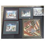 Framed Wall Art.