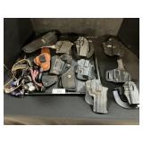 Holsters, Headlights, Navy Lanyard, Uncle Mike,