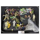 Lot Of Vintage Action Figure Toys.