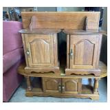 French County Style Oak Coffee & End Tables.