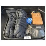 Gloves, Dogtags, Tool Kit.;