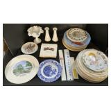 Lebanon Commemorative Plates, Adv. Rulers, Tiles.