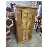 Cool Rustic Wooden Shutter Cabinet.