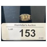 10K Gold 1927 Class Ring.