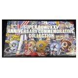 Super Bowl XXV Anniversary Commemorative Set.
