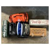 7-Up & Luger Adv Crates, Med Kit, Tool Bags.
