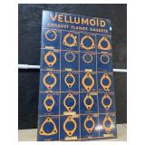 Metal Vellumoid Exhaust Flange Adv Sign.