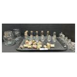 Mason Jar & Votive Cups, Thread Spools, Glass Jars