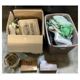 Cigar Boxes, Fabric, Sewing Crafts.