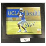 Autographed Justin Herbert Photograph.