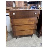 Mid Century Modern Tallboy Dresser.