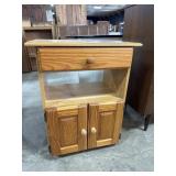 Blonde Maple Night Stand.