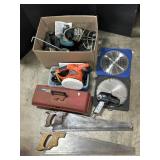 Roto-Zip, Buffer, Air Wrench, Sander, Jigsaw.