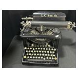 Antique L.C. Smith & Corona Typewriter.