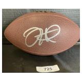 Signed Jalen Hurts Wilson Football.