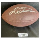 Signed Jaxson Dart Wilson Football.