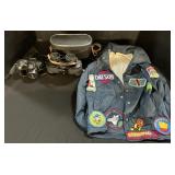 Patch Jacket, Sans & Streiffe Binoculars, Camera.