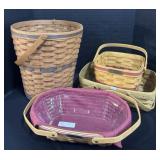 Lot Of Longaberger Baskets.