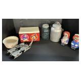 Disney View-Master, Jack-n-Jill Skates, Milk Can.