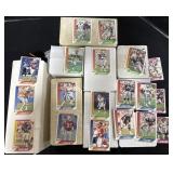 Large Lot Of Football Trading Cards.