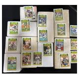 Large Lot Of Football Trading Cards.