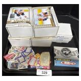 Lot Of Sports Trading Cards.
