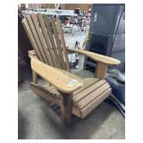Childrenï¿½s Adirondack Style Chair.