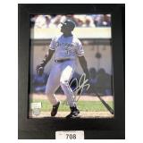 Autographed Frank Thomas Photograph.