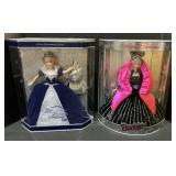 NOS Millennium & Happy Holidays Barbies.