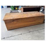 HandMade Rustic Knotty Pine Chest.