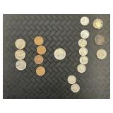 90% Silver Quarter & Dimes.