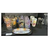 McDonaldï¿½s Character Glasses, Celebrate Dish.