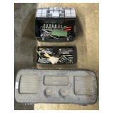 Toolbox w/ Tools & Sockets, Tuff Bin.