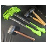 Gerber Freescape Hatchets & Craftsman Mallets.