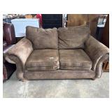 Cozy Clean MicroFiber Love Seat.
