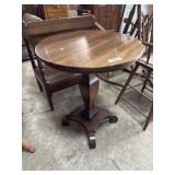 American Empire Style Pedestal Table.