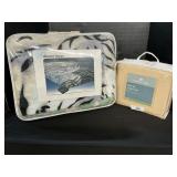 NOS Flannel Sheets, Ameri Linen Corp Blanket.