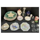 Majolica Plate Avon Candlestick Porcelain Plates.