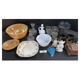 Fire King Dishes, EPAG Glass, Napco Japan Angel.