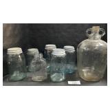 Ball, Atlas & Masons Jars, Glass Gallon Jug.
