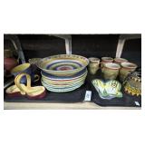 Pfaltzgraff Plates & Mugs.