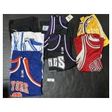 Various Basketball Jerseys.