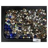 Luster, Cats Eye & Swirl Glass Marbles & Shooters