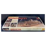 King Of The Mississippi Model Boat.