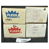 Lot Of Baseball Trading Cards, Fleer, Topps.