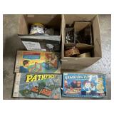 Board Games, Dog Bowls, Letter Punches.