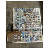 1980ï¿½s Topps Baseball Cards + 6 Uncut Sheets.